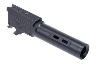 Zaffiri Precision P365 9mm Barrel in Black Nitride has a ported design